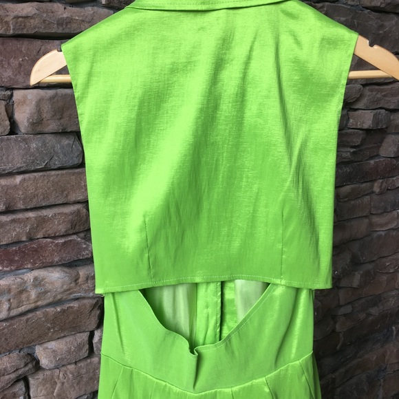 Frank Lyman Lime Green Dress - Picture 6 of 8